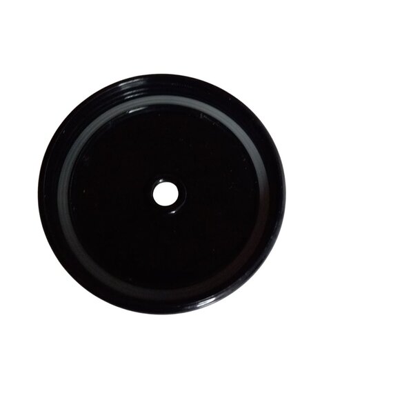 Kate Spade New York 16 oz Tumbler Travel Mug Lid Black White Polka Dot Non Toxic - Picture 6 of 6